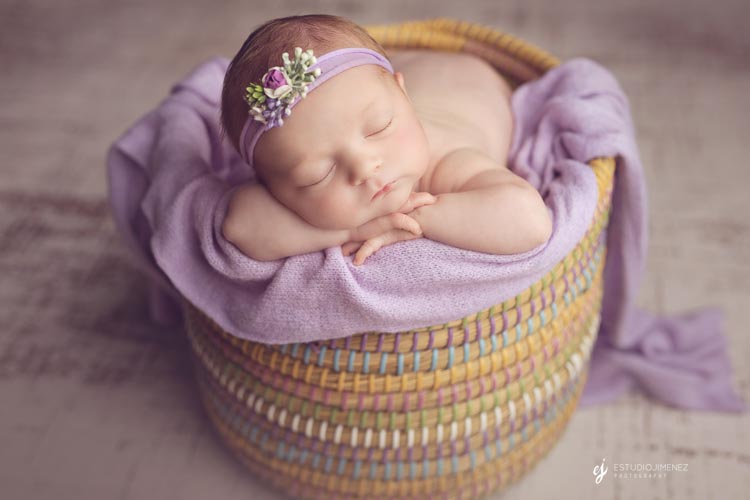 sesiones bebé newborn